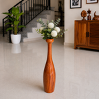 Decorative Wooden Flower Vase WITHOUT FLOWER