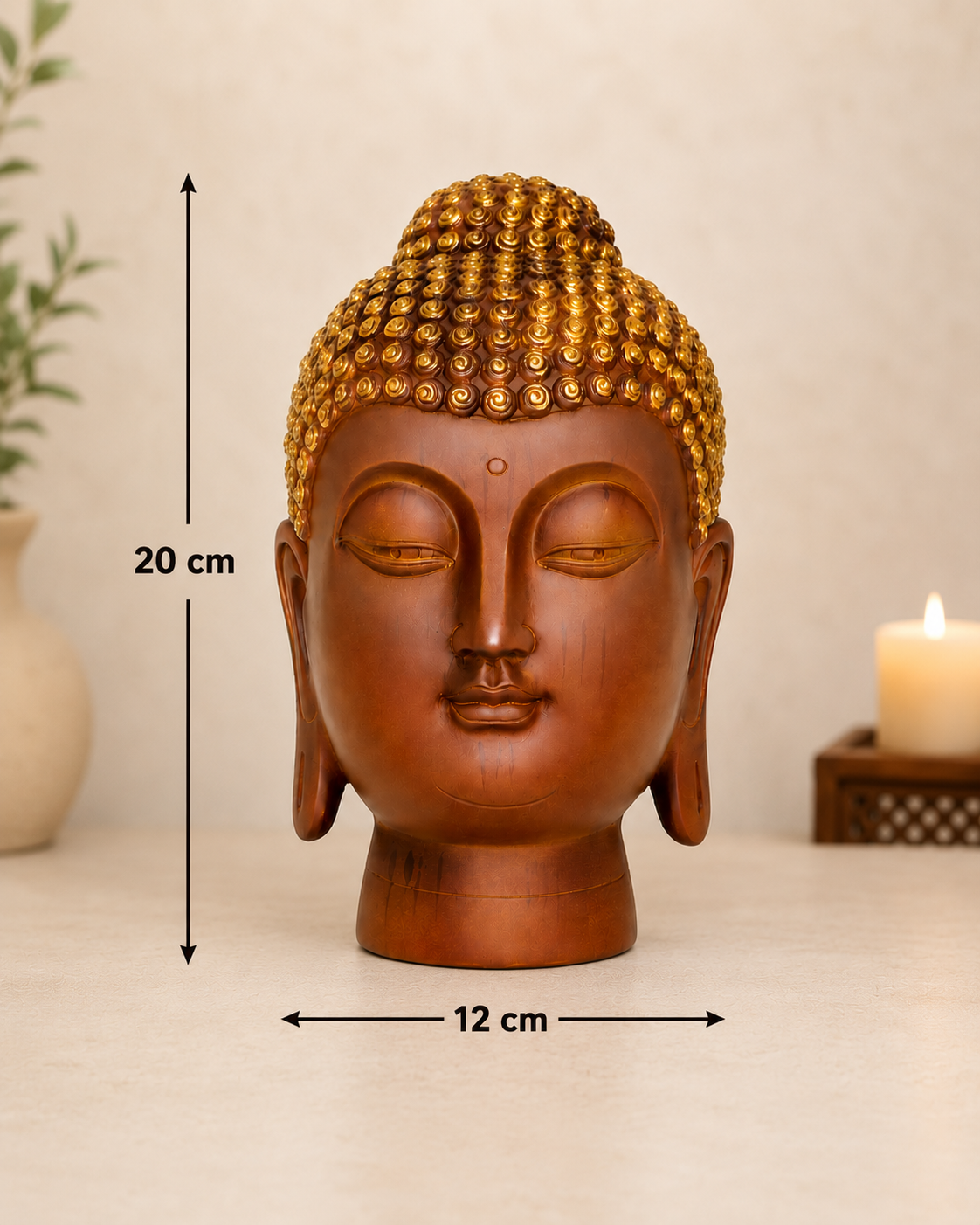 Buddha Head Statue