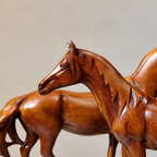 One Pair Of Wooden Horse