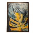 Wall Art in Dark Wood Frame