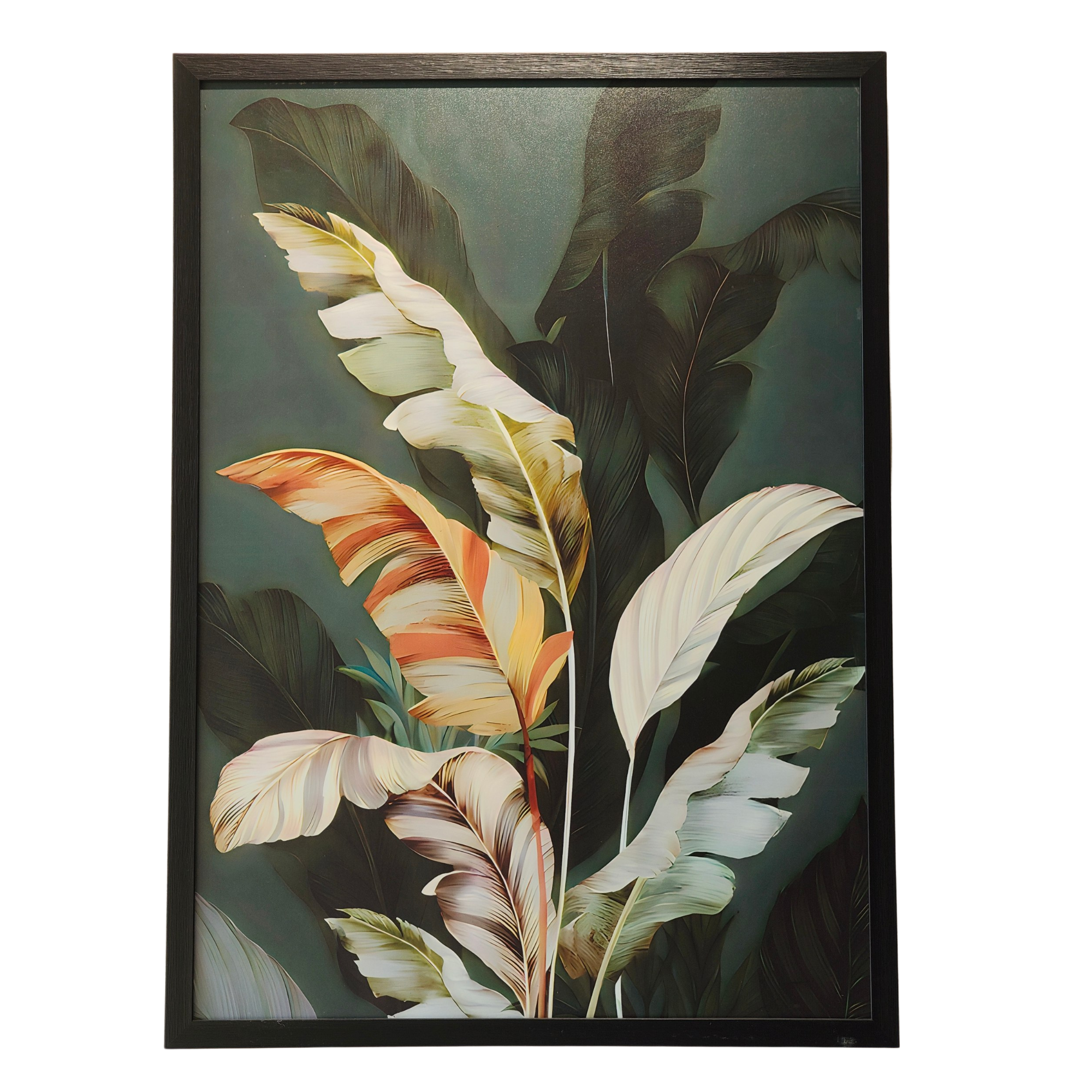 Tropical Botanical Leaf Wall Art