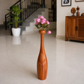 Decorative Wooden Flower Vase WITHOUT FLOWER