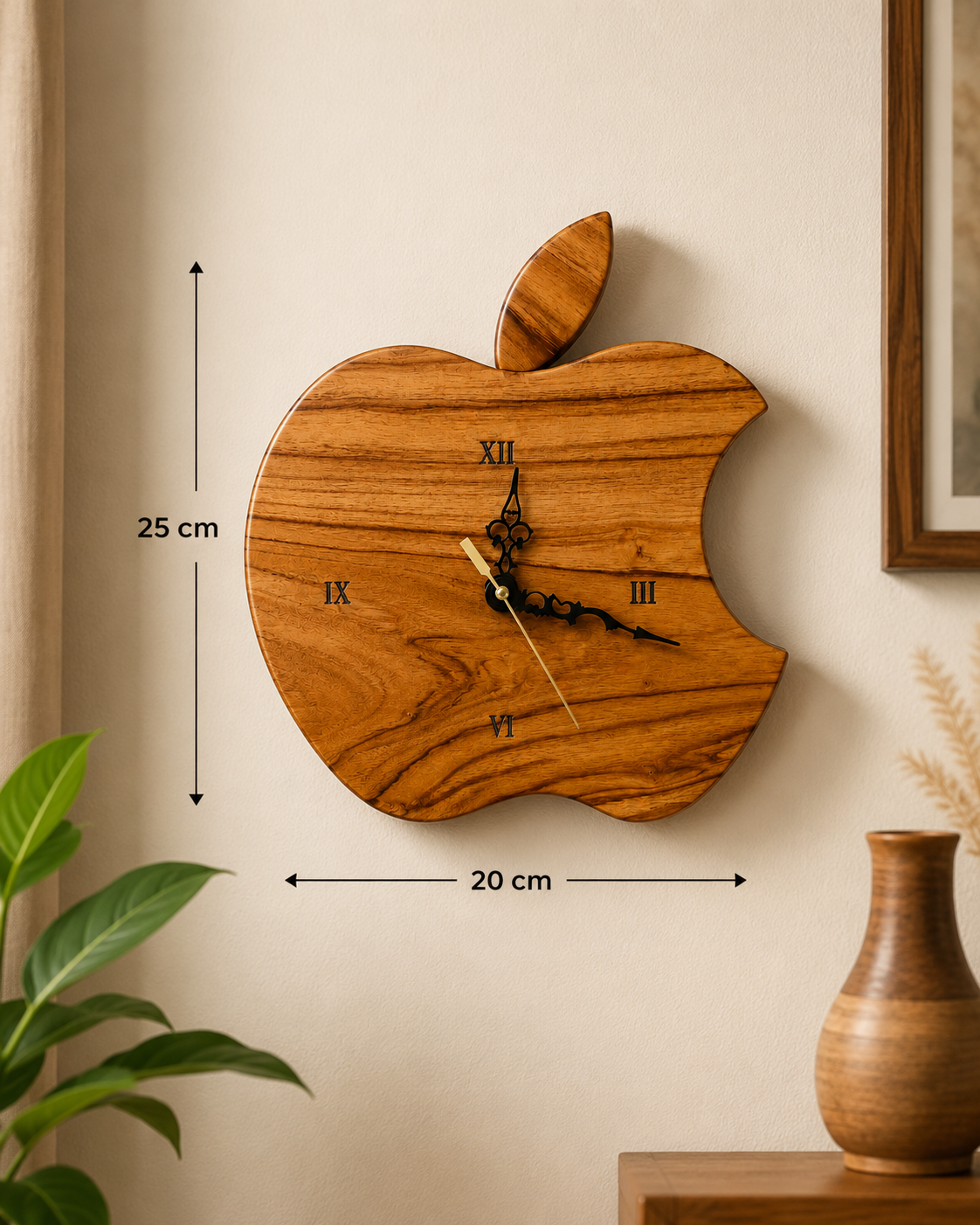 Wooden Wall Clock